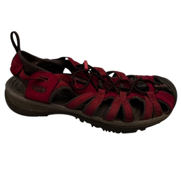KEEN Venice H2 Closed-Toe Sandals – Red – Men’s 8 / Women’s 9 –10 - Picture 1 of 9